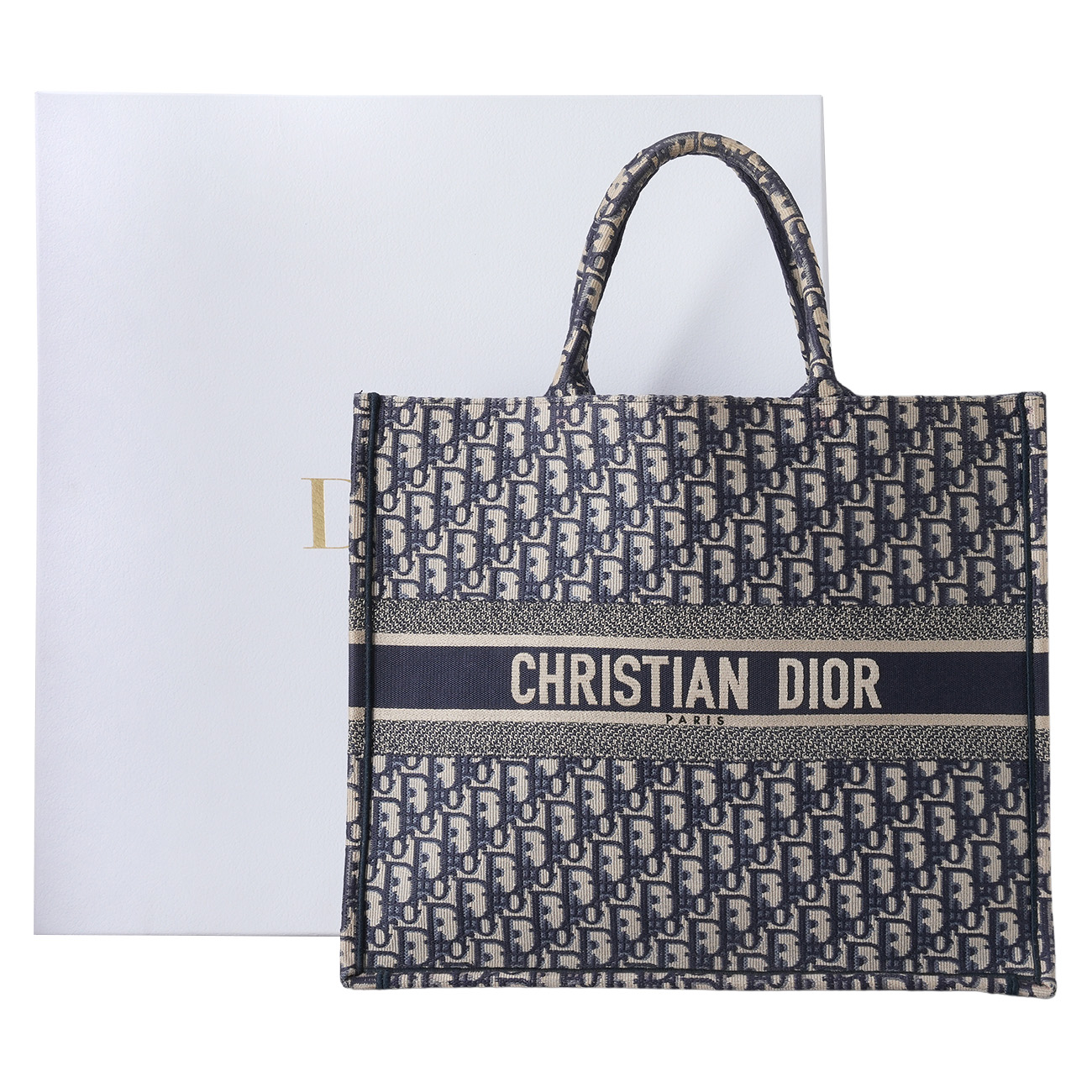CHRISTIAN DIOR(USED)디올 북토트 라지